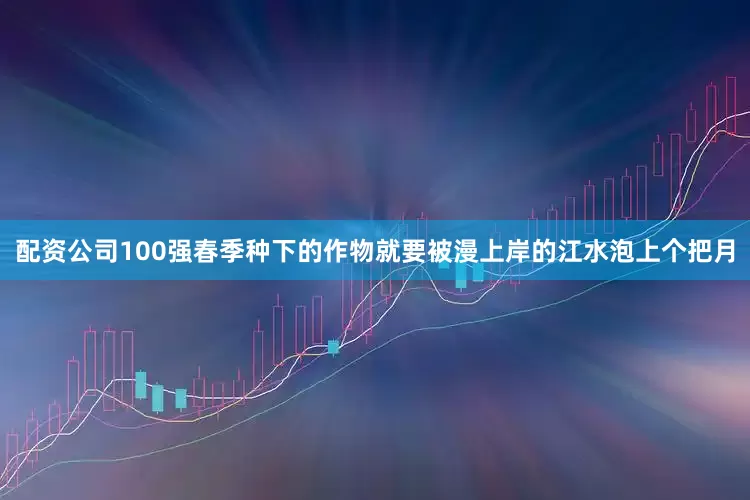 配资公司100强春季种下的作物就要被漫上岸的江水泡上个把月